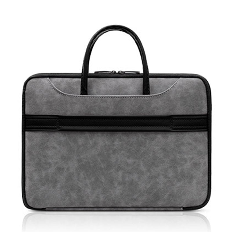 BAONA 14 Inch Notebook Computer Travel Carrying Bag Waterproof Leather Handbag Laptop Protection Sleeve Case BAONA 14 Inch Notebook Computer Travel Carrying Bag Waterproof Leather Handbag Laptop Protection Sleeve Case
